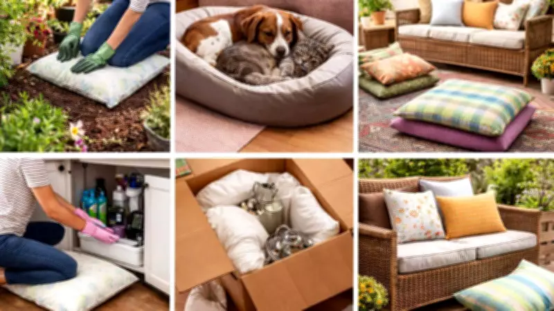 Creative Ways to Reuse Old Pillows: From Garden Kneeling Pads to Pet Beds