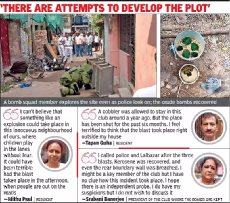 Crude Bomb Blasts Rock Kolkata's Gangulypara, Police Probe Land Dispute Link