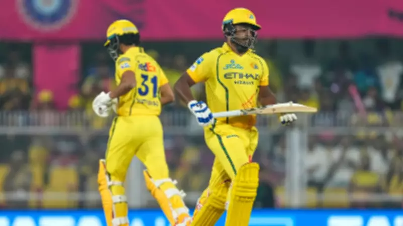 CSK's Batting Collapse Sparks Meme Frenzy as Samson, Gaikwad Fall Cheaply vs RR