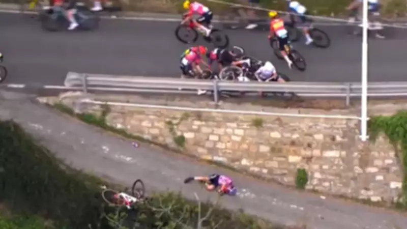Debora Silvestri's Terrifying Crash Halts Milan San Remo Race, Riders Injured