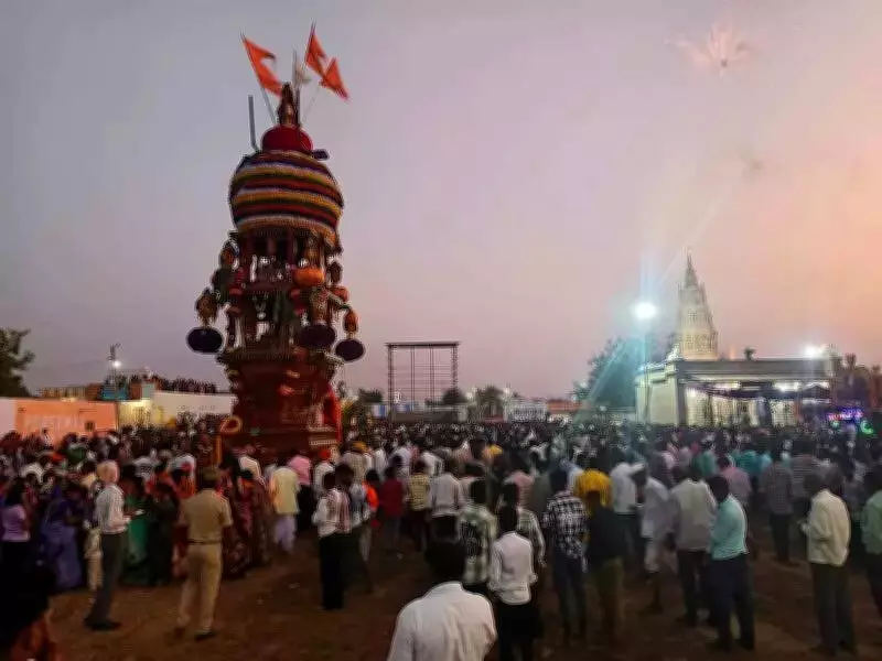 Decades-Old Temple Dispute Splits Village: Two Chariots Roll for Same Deity