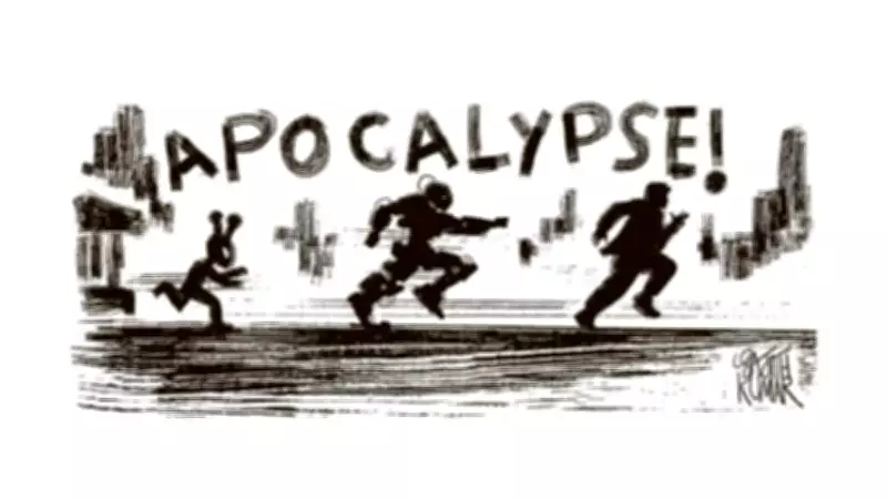 Deccan Herald's Apocalypse Cartoon Sparks Debate on Climate Crisis