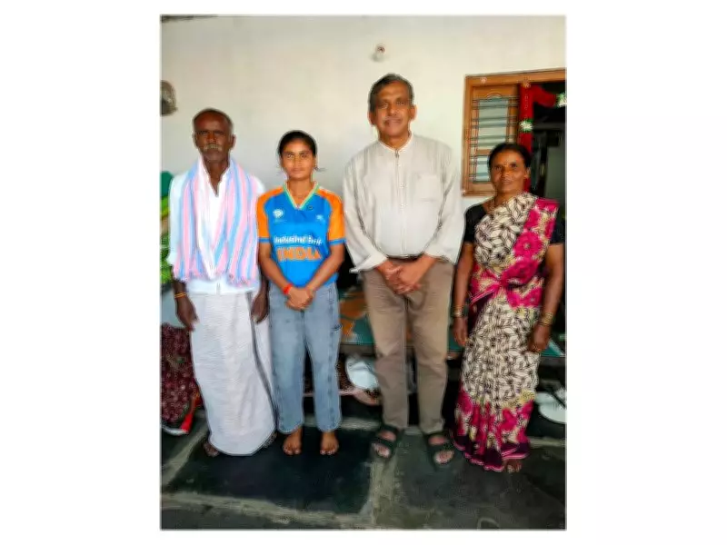 Deepika T.C., Blind Cricket Captain, Honored by Alma Mater in Hometown