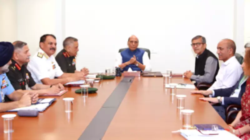 Defence Minister Rajnath Singh Reviews West Asia Crisis Impact on India's Security