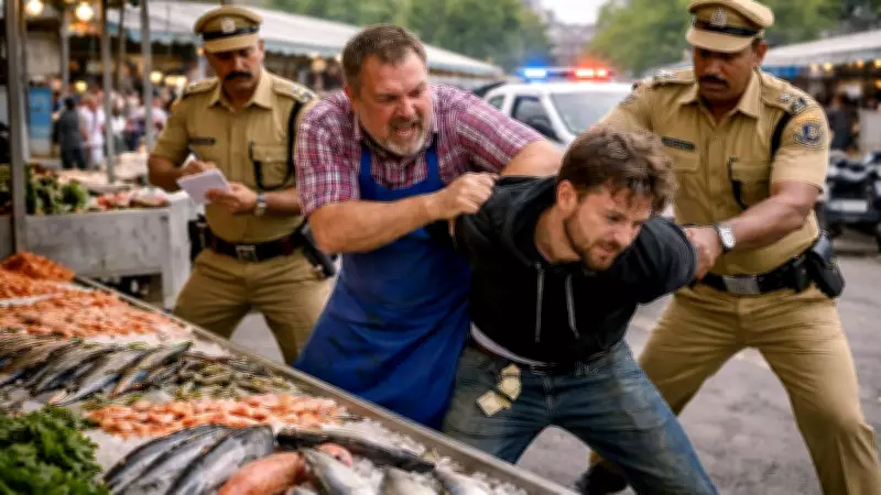 Delhi Fish Vendor Thwarts Robbery Attempt, Two Suspects Apprehended