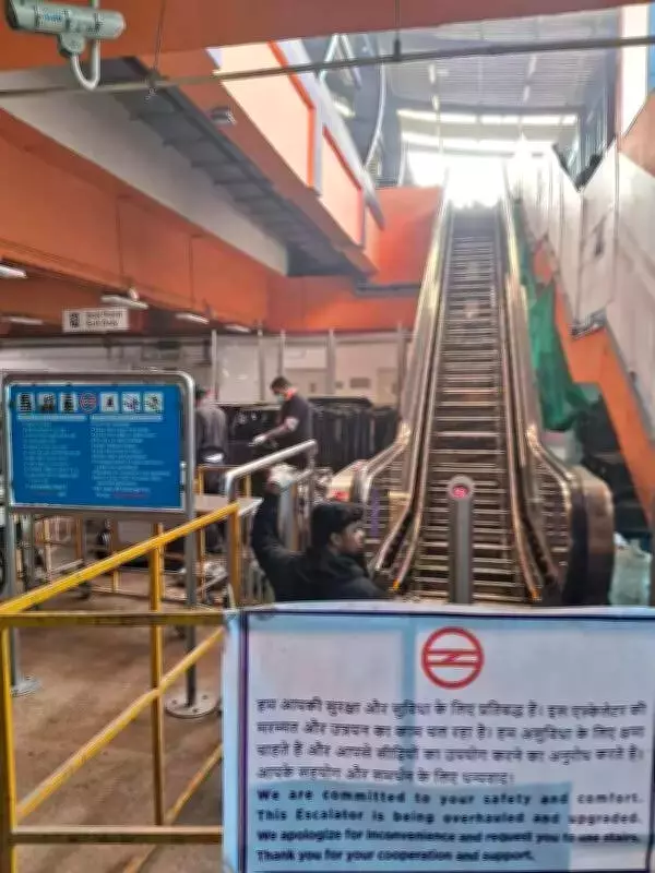 Delhi Metro Overhauls 130 Escalators After 15 Years, Plans More in Phases