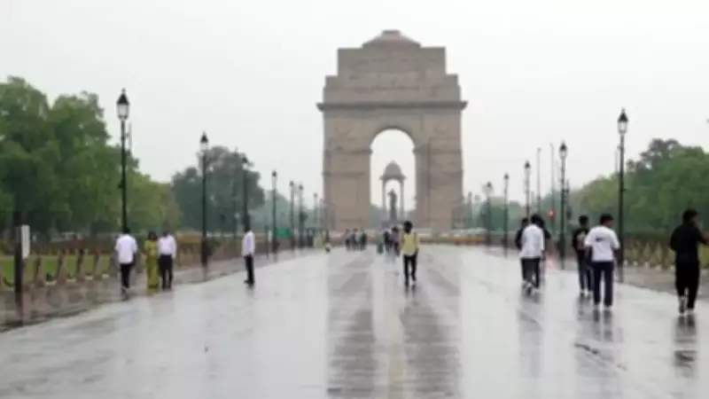 Delhi-NCR Gets Relief with Morning Thunderstorms, IMD Forecasts Cloudy Skies