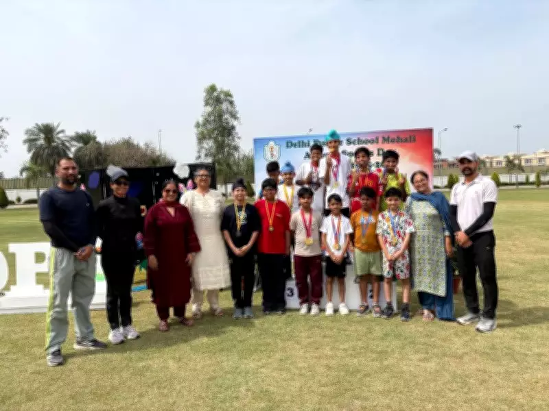 Delhi Public School Mohali Celebrates Annual Sports Day with Enthusiastic Participation