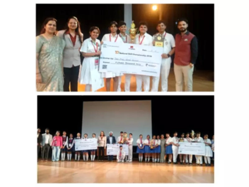 Delhi Public School Varanasi Excels at National Skill Championship, Wins 2nd Prize at IIT Delhi