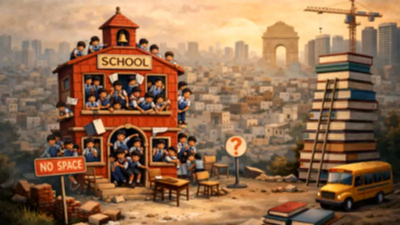 Delhi Schools Face Capacity Crunch Despite Enrollment Success, UDISE+ Data Reveals