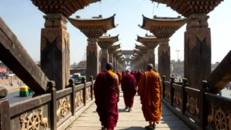 Delhi to Get Ladakhi-Themed Foot Overbridge Near Monastery Market at Rs 3 Crore