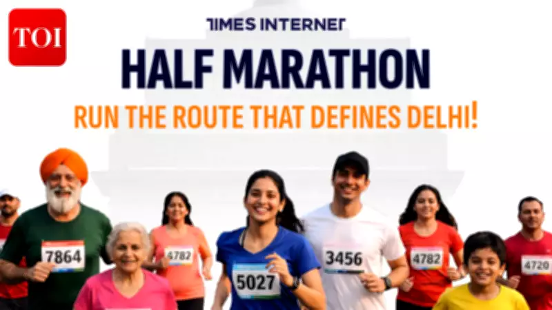 Delhi's Times Internet Half Marathon 2026 Unites 14,000 in Fitness Celebration