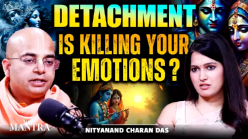 Detachment's Hidden Cost: Nityananda Charandas Reveals Emotional Numbness Risk
