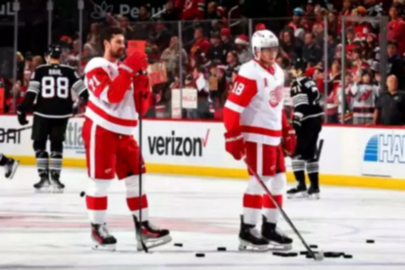 Detroit Red Wings' Playoff Hopes Dim as Key Injuries Sideline Larkin and Copp