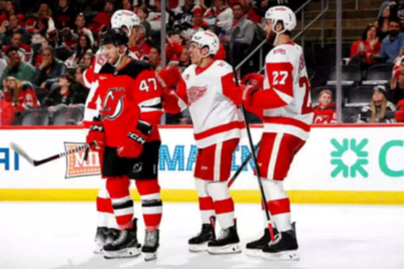 Detroit Red Wings Secure Historic Shutout Win Over Devils, Shine Scores First NHL Goal