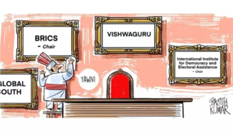 DH Toon Satirizes Empty Chair, Highlighting Political Absence