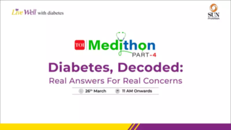 Diabetes in India: From Household Concern to National Dialogue at TOI Medithon