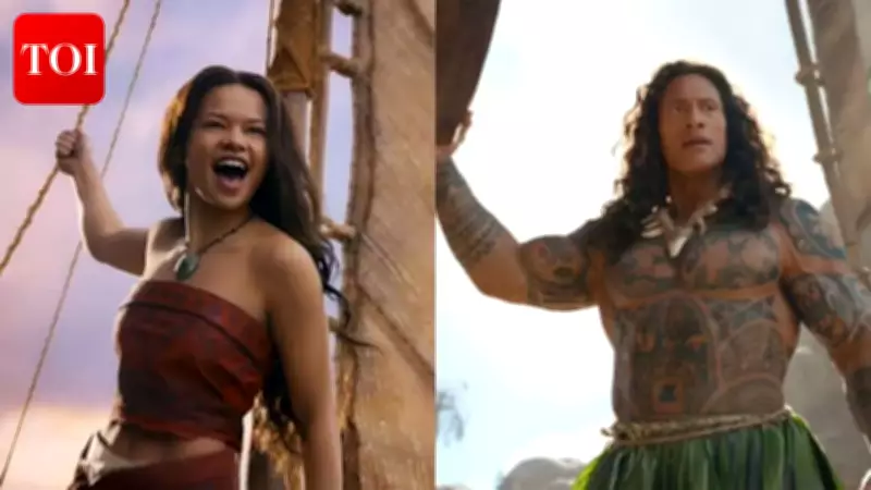 Disney's Live-Action Moana Trailer Drops, Featuring Dwayne Johnson as Maui