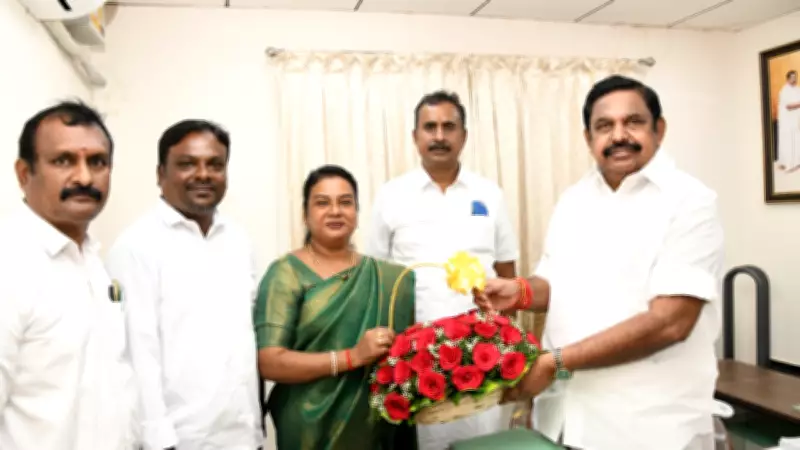 DMK Councillor S Rajalakshmi Defects to AIADMK, Cites Lack of Respect and Work Allocation