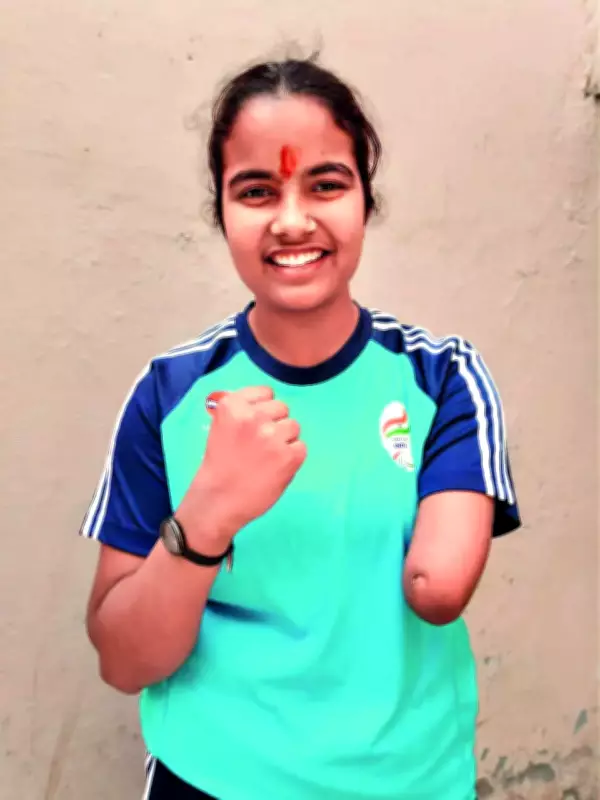 Domestic Help's Daughter Wins Gold in National Para-Athletics Shot Put