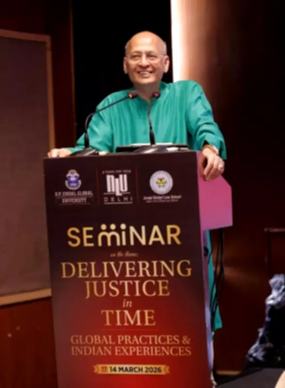 Dr. Abhishek Manu Singhvi Advocates Radical Judicial Reforms to Tackle Case Backlog