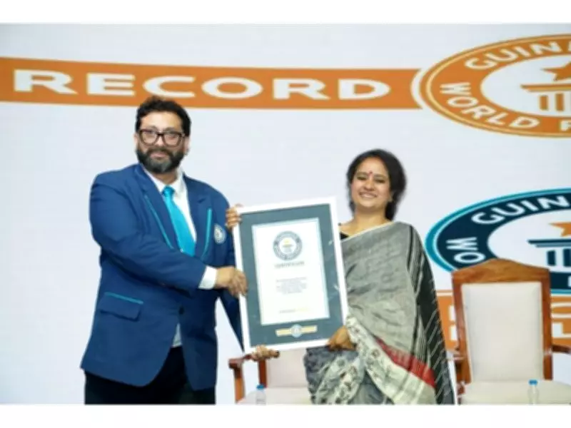 Dr. Mukesh Sharda Enters Guinness World Records, Creating Ayurveda Milestone