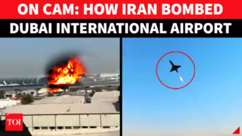 Dubai Airport Incident: Drone Debris Causes Smoke, Chaos After Iran Apology