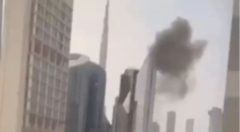 Dubai Building Struck by Missile Debris in Second Attack This Week