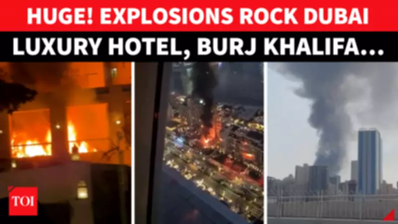 Dubai's Burj Khalifa Evacuated After Palm Jumeirah Incident Amid Regional Tensions