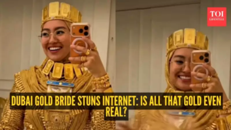Dubai's 'Gold Bride' Viral Video Sparks Debate: Real Opulence or Clever Illusion?