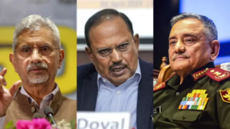 EAM Jaishankar Meets NSA Doval and CDS Chauhan, Issues Iran Advisory for Citizens