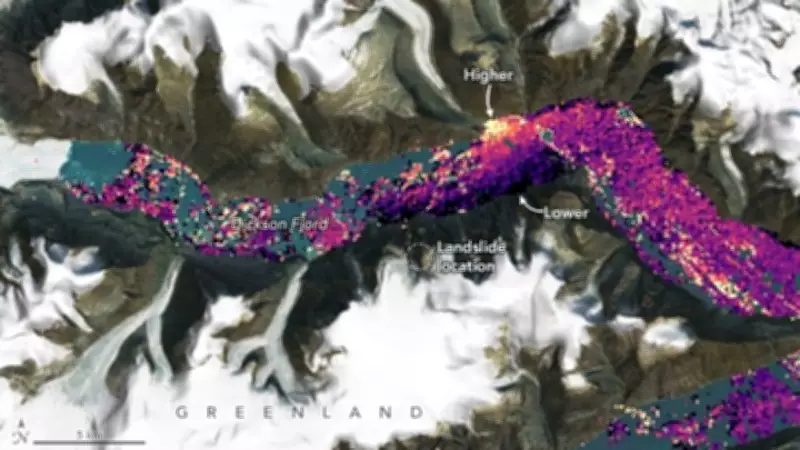 Earth's 9-Day Seismic Bell Ring Traced to Greenland Megatsunami