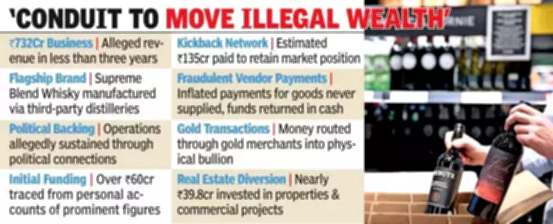 ED Exposes 732 Crore Liquor Scam in Andhra, Alleges Political Backing