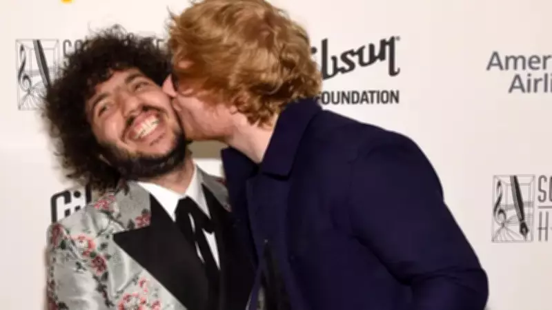 Ed Sheeran and Benny Blanco Celebrate Being 'Normal Guys' in Music Industry