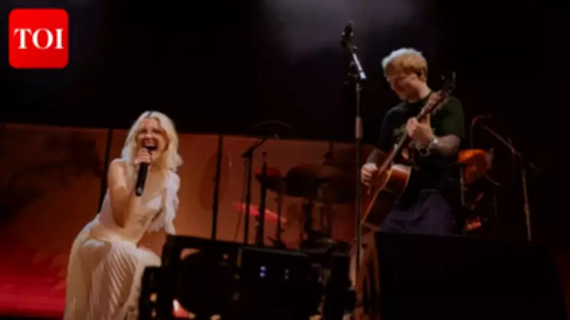 Ed Sheeran's Surprise Stage Cameo with Maisie Peters Electrifies Melbourne Concert