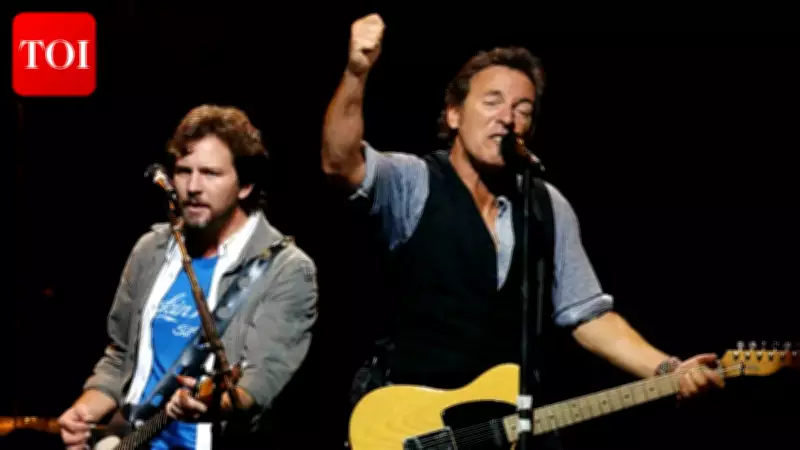 Eddie Vedder Recalls Hilarious 'Terrifying' Horseback Ride with Bruce Springsteen