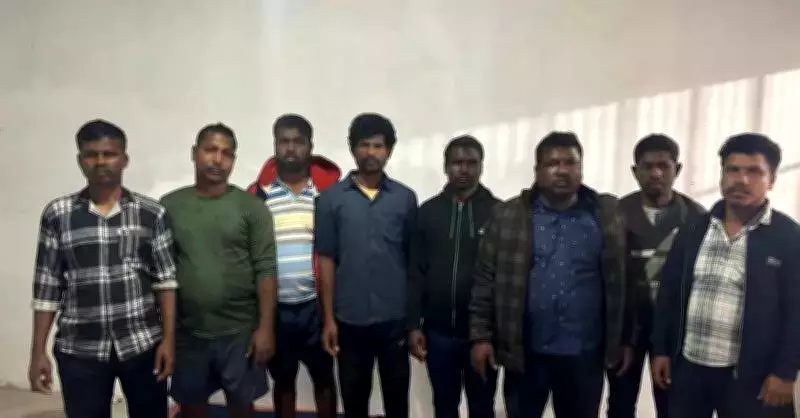 Eight Fishermen Arrested for Illegal Fishing in Gahirmatha Marine Sanctuary