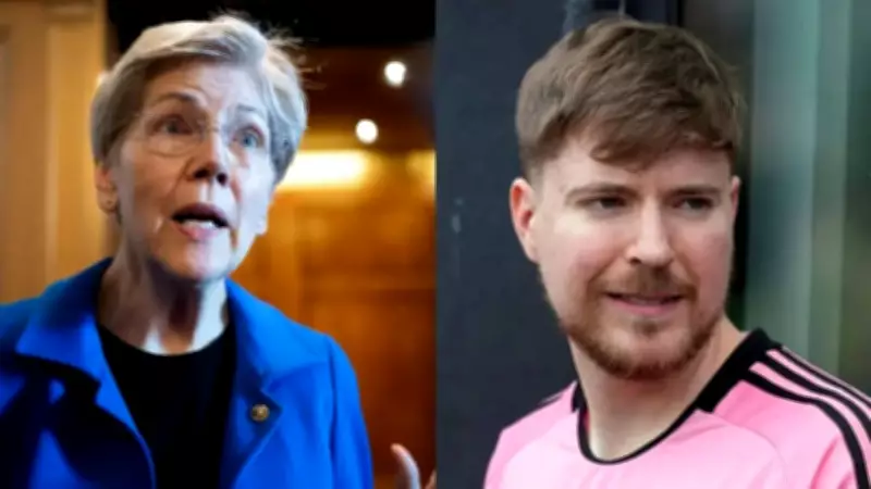 Elizabeth Warren Targets MrBeast Over Teen Banking App, Raising Policy Concerns