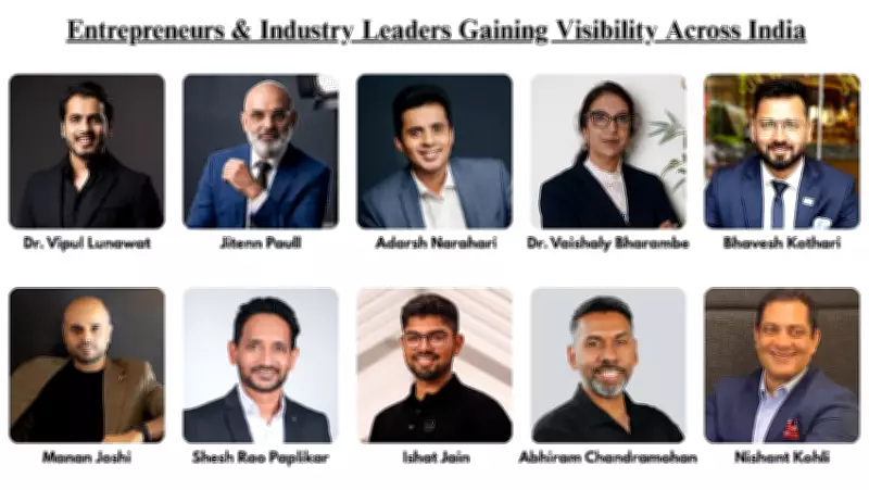 Entrepreneurs and Industry Leaders Gain Visibility Across India