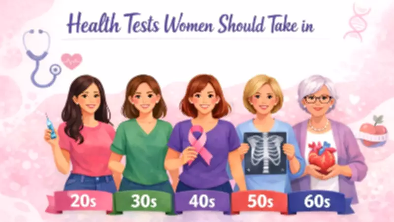 Essential Health Tests for Women: A Lifelong Guide from 20s to 60s