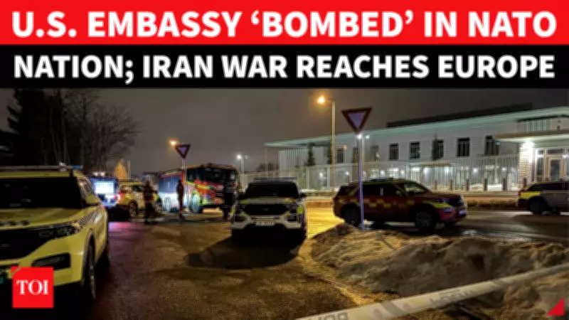 Explosion Rocks US Embassy in Oslo Amid Iran War Tensions; NATO Nation on Alert