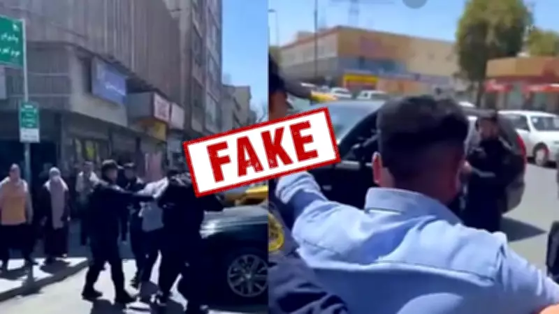 Fact-Check: AI-Generated Video of Indian Arrest in Tehran Exposed as Fake