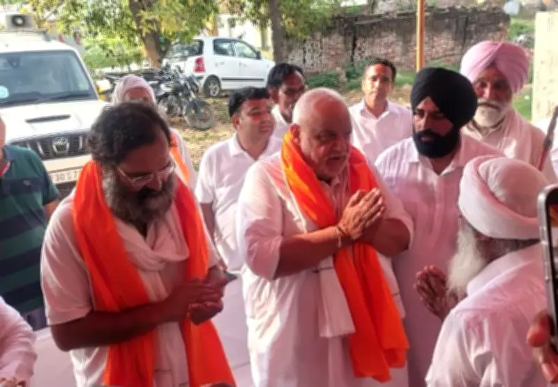 Factionalism Surfaces During Brijendra Singh's Sadbhav Yatra in Haryana
