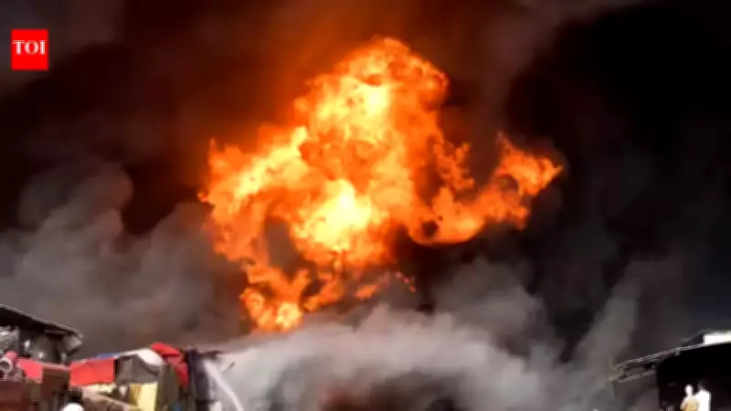 Family of Five Injured in Early Morning Fire at Delhi Shop, Child Among Victims