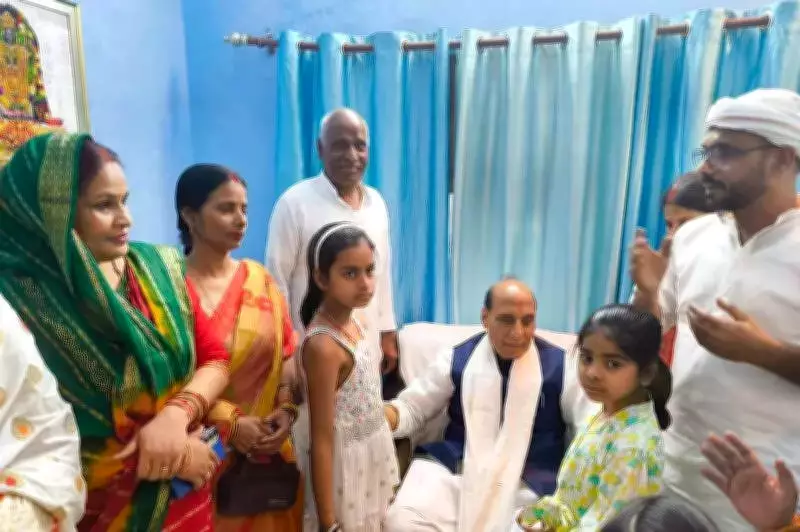 Family of Missing Shiksha Mitra and BLO Seeks Rajnath Singh's Help in Lucknow