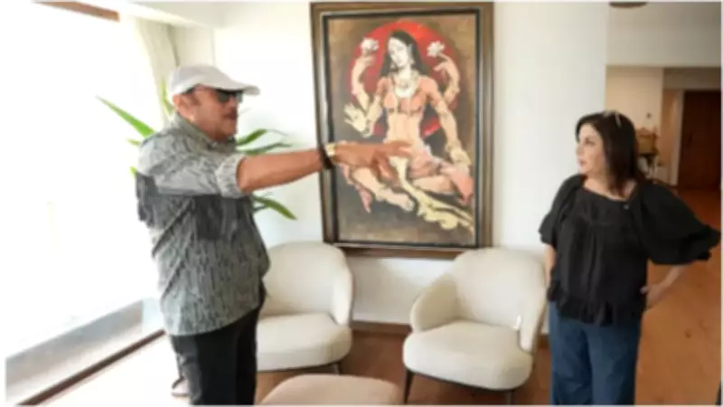 Farah Khan Tours Jackie Shroff's Mumbai Home: Art, Family & Ocean Views