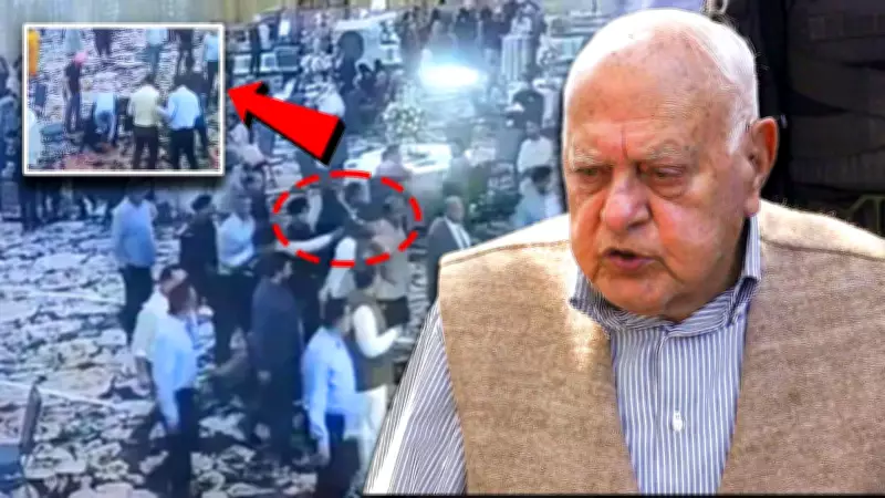 Farooq Abdullah Reveals Narrow Escape from Assassination Attempt at Jammu Wedding