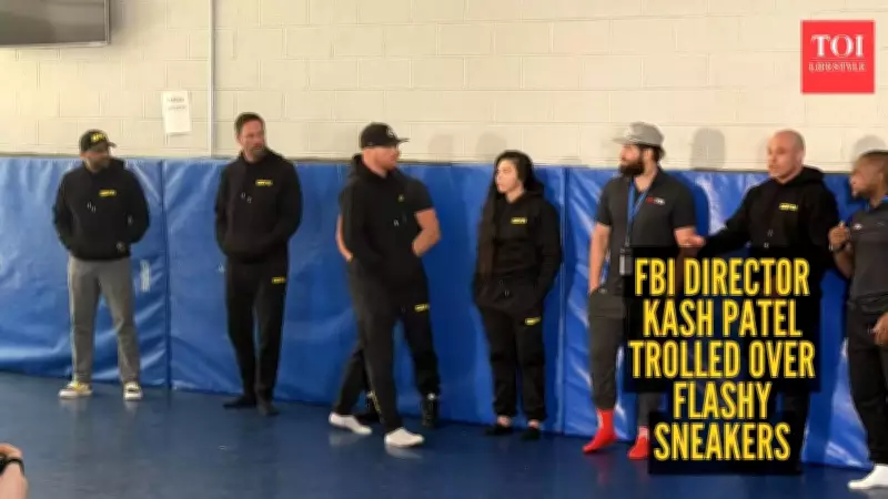 FBI Director's Custom Nike Sneakers Spark Major Online Controversy