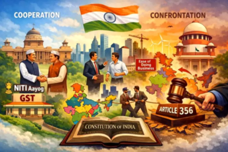 Federalism in India: A Dynamic Balance of Cooperation, Competition, and Confrontation