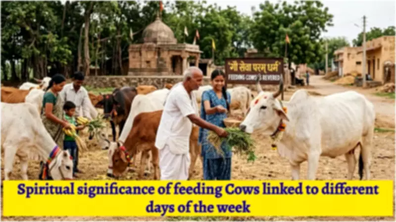Feeding Cows by Day of Week: Spiritual Benefits and Cultural Significance
